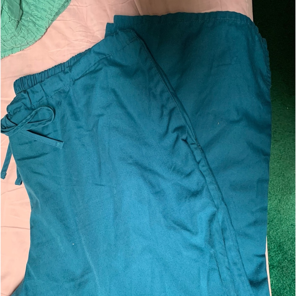 Cherokee wear sz 3x Caribbean blue scrub pants